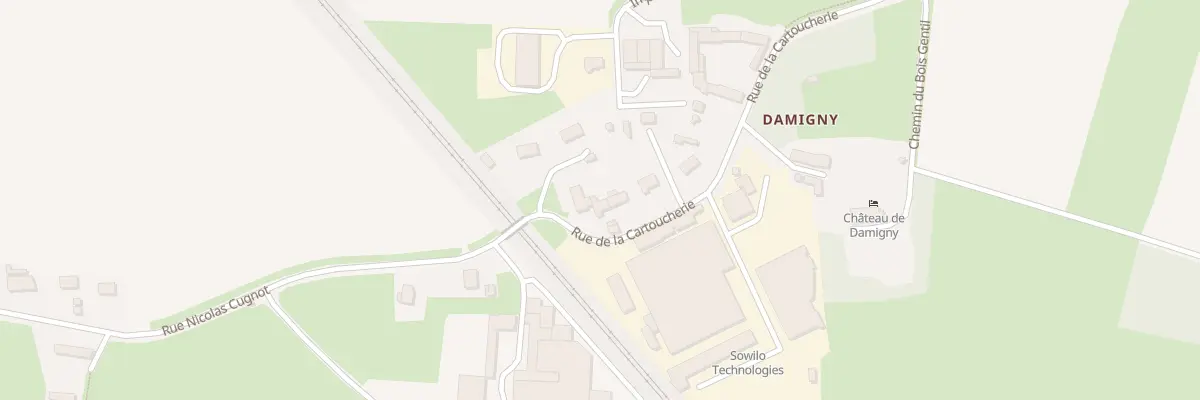 Plan du 7 Rue de la Cartoucherie à Saint-Martin-des-Entrées