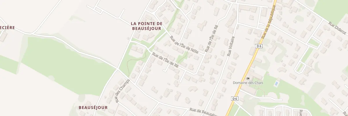 Plan du 5 Rue de l’Ile de Ré à Thénac