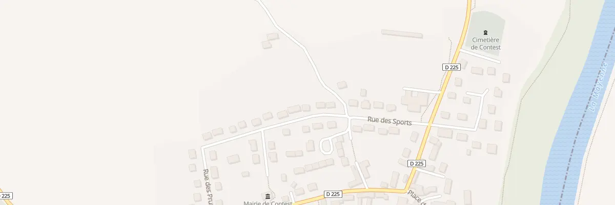 Plan du 6 Rue de Myrette à Contest