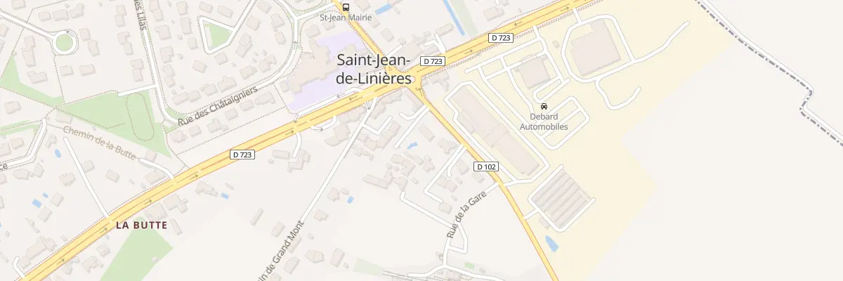 Plan du 3 Rte de Bouchemaine à Saint-Léger-de-Linières