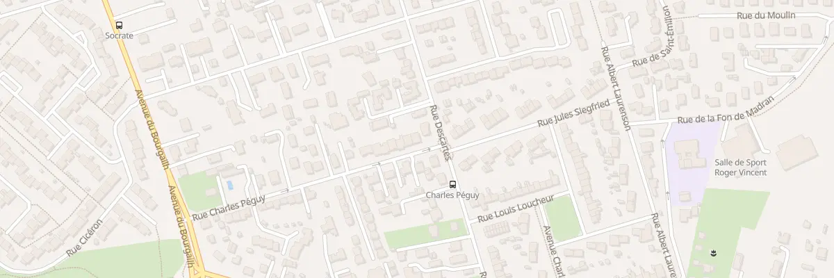 Plan du 4 Rue Charles Péguy à Pessac