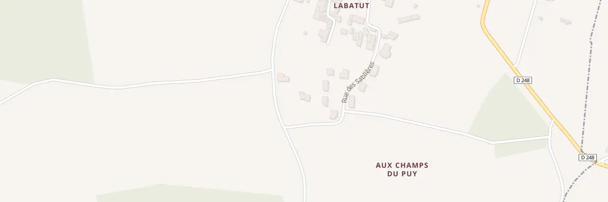 Plan du 33 Rue de la Sablière à Gémozac