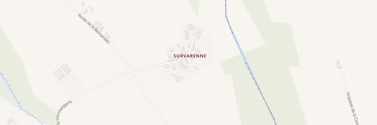 Plan du 5067 Survarenne à Soucé