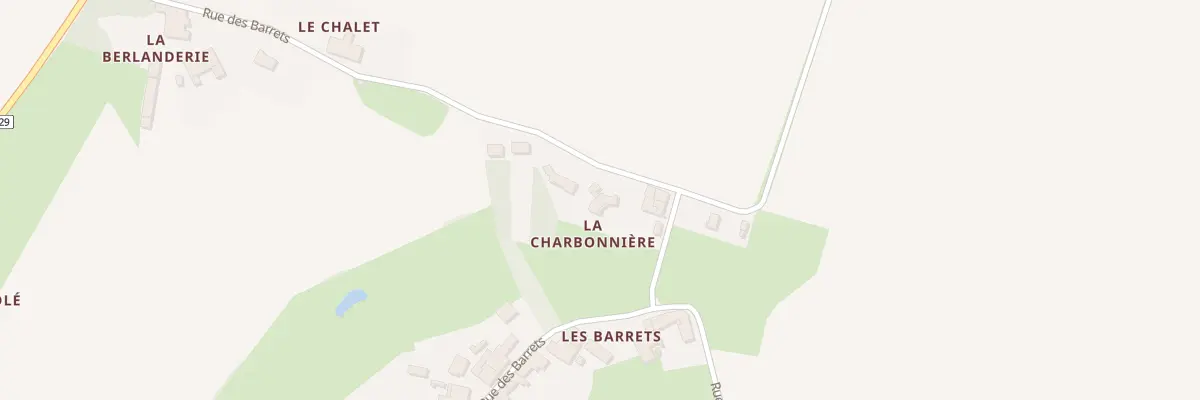Plan du 20 Rue des Barrets à Chermignac