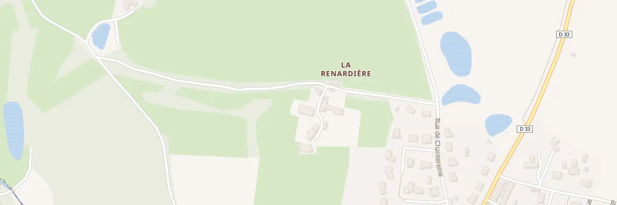 Plan du 2 La Renardière au Pin