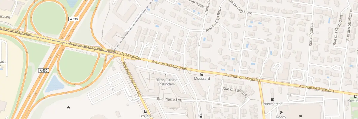 Plan du 2 Rue des Cigales à Mérignac