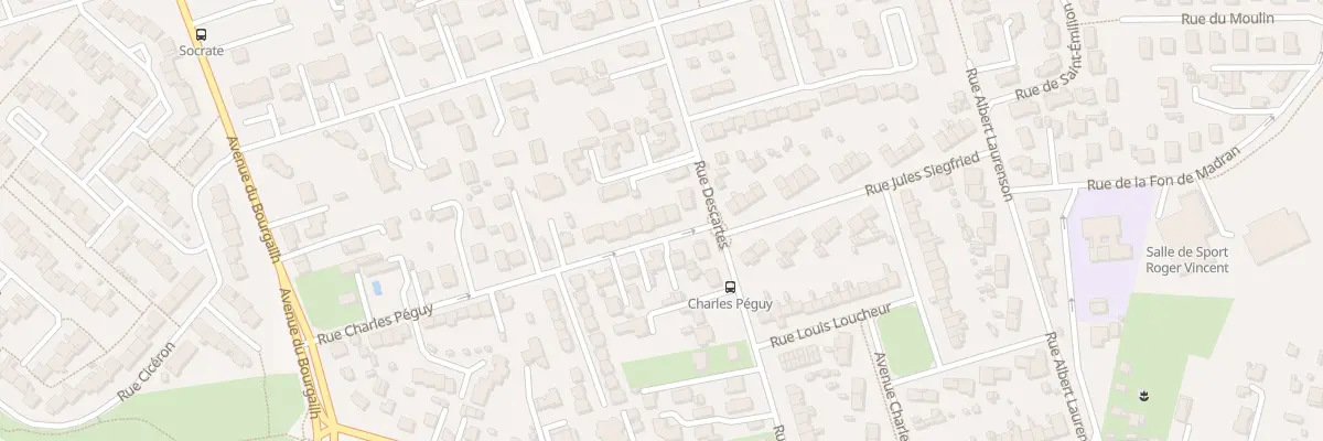 Plan du 4B Rue Charles Péguy à Pessac