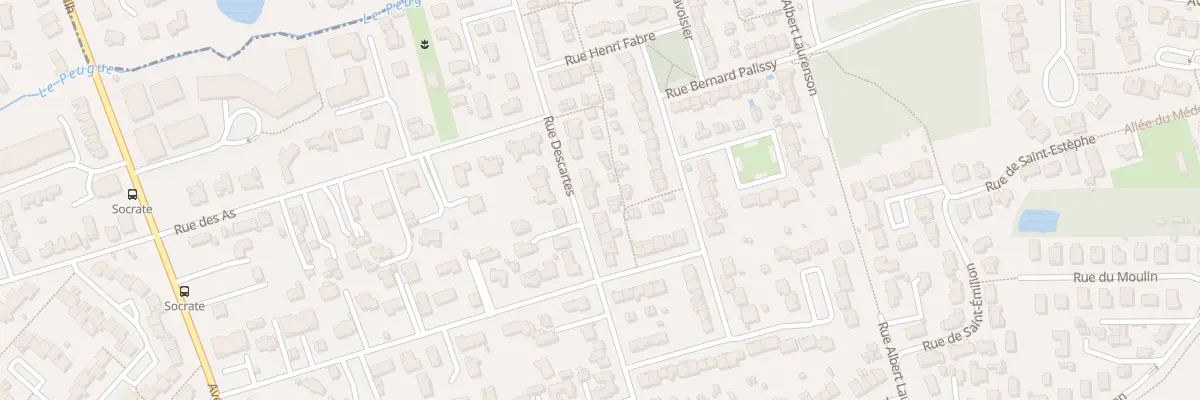 Plan du 52 Rue Descartes à Pessac