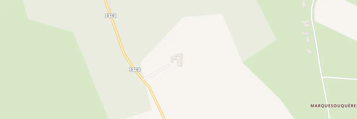 Plan du 252 Rte de Mourenx à Lucq-de-Béarn