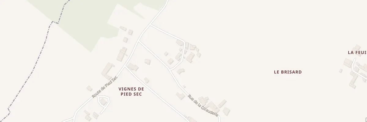 Plan du 11 Rue Chagneau à Saint-Georges-des-Agoûts