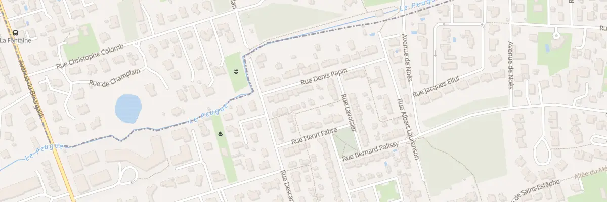 Plan du 17 Rue Denis Papin à Pessac