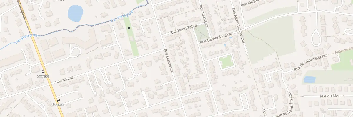 Plan du 56 Rue Descartes à Pessac