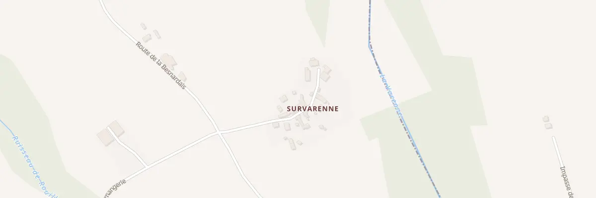 Plan du 5063 Survarenne à Soucé
