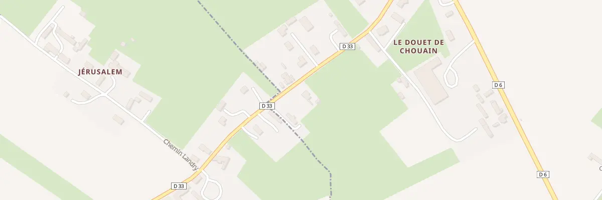 Plan du 301 Rue de la Vallée à Chouain