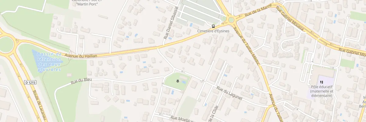Plan du 32 Rue du Lagunet à Eysines