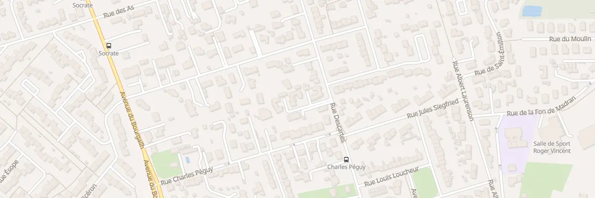 Plan du 29B Rue Descartes à Pessac