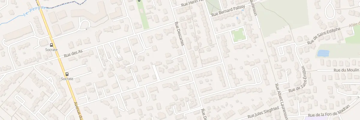 Plan du 39 Rue Descartes à Pessac