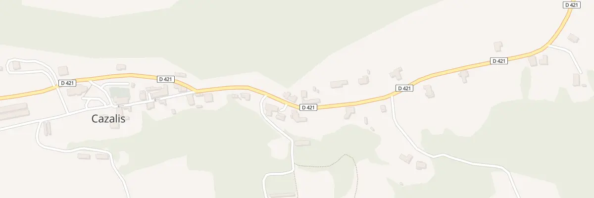 Plan du 189 Rte des Lacs d’Halco à Cazalis