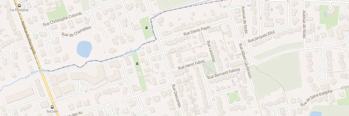 Plan du 66 Rue Descartes à Pessac