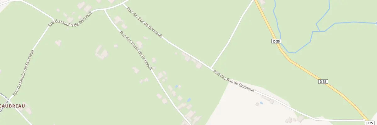 Plan du 4 Rue des bas de bonneuil à Saint-Hilaire-des-Loges