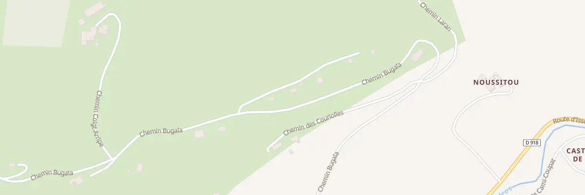 Plan du 5577 Lahous à Issor