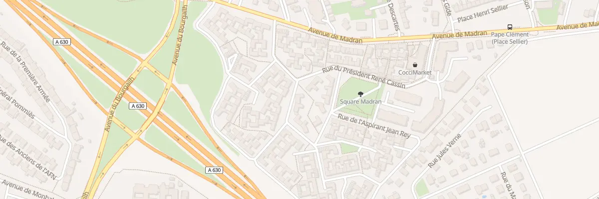 Plan du 147 Rue du Cap Olivier Massart à Pessac