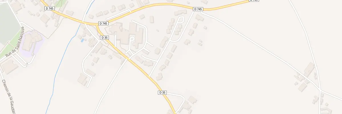 Plan du 45 Rue de la butte aux cailles à Saint-Hilaire-des-Loges