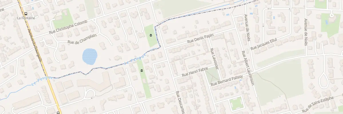 Plan du 29 Rue Denis Papin à Pessac