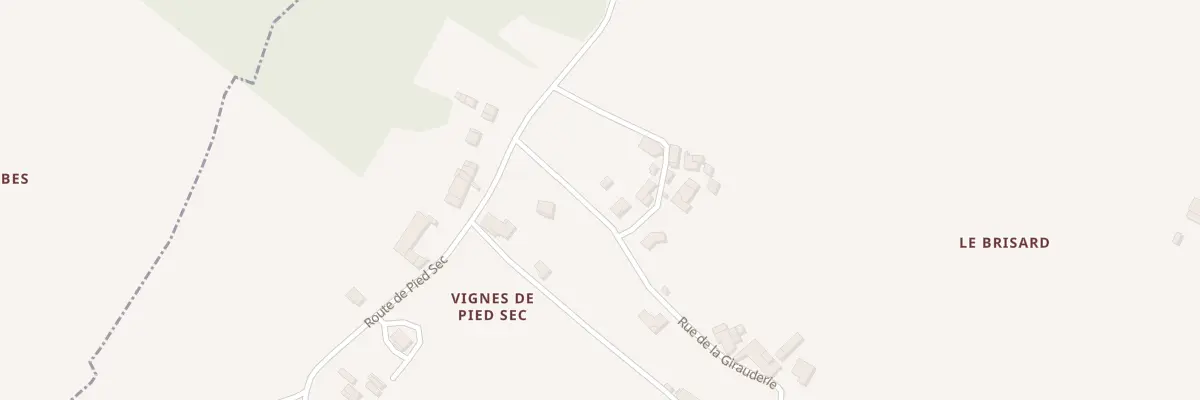 Plan du 12 Rue Chagneau à Saint-Georges-des-Agoûts