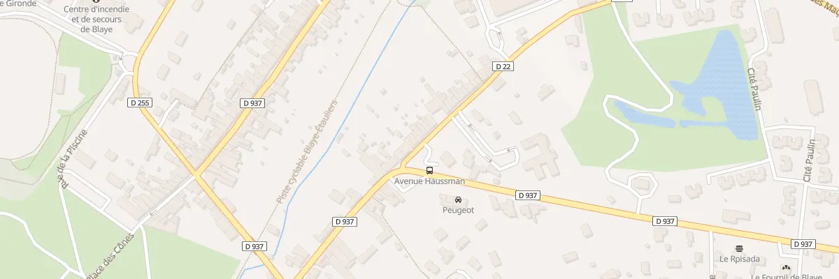 Plan du 33 Rue des Maçons à Blaye
