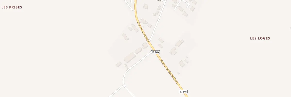 Plan du 26 Rue de la Mairie à Saint-Bonnet-sur-Gironde