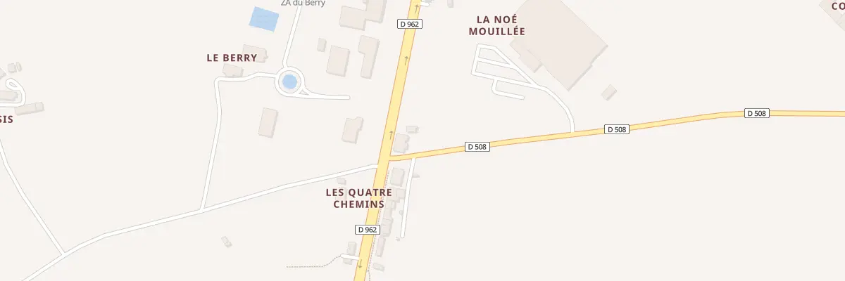 Plan du 16 Les Quatre Chemins à Martigné-sur-Mayenne