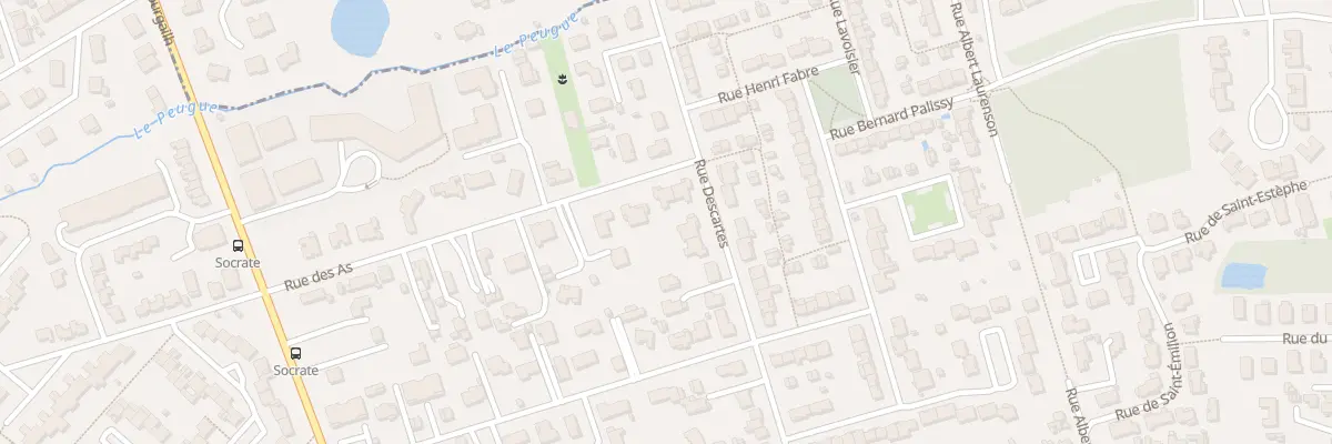 Plan du 3 Rue des As à Pessac
