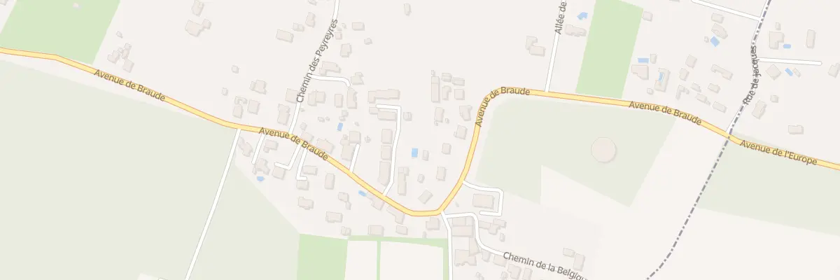 Plan du 51 Av de Braude au Taillan-Médoc