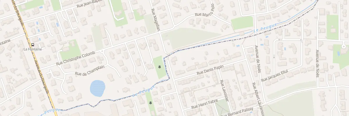 Plan du 74 Rue Descartes à Pessac