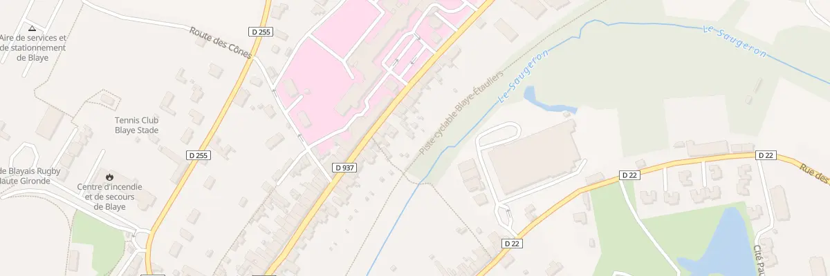 Plan du 5094 Rue de l’Hôpital à Blaye