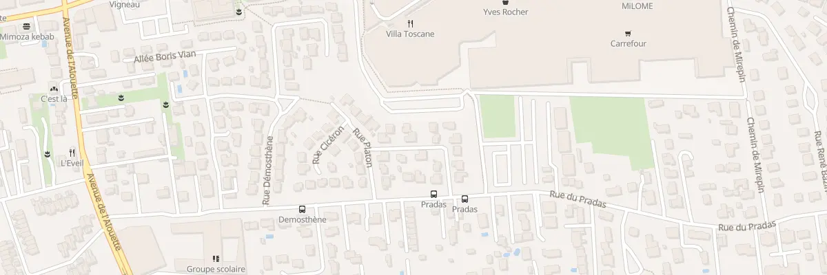 Plan du 15 Rue Socrate à Mérignac