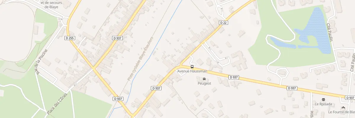 Plan du 29 Rue des Maçons à Blaye