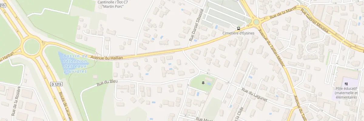 Plan du 33 Rue du Lagunet à Eysines