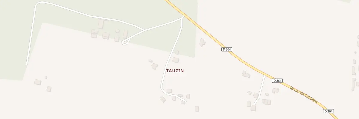 Plan du 11 Les Tauzins au Leuy