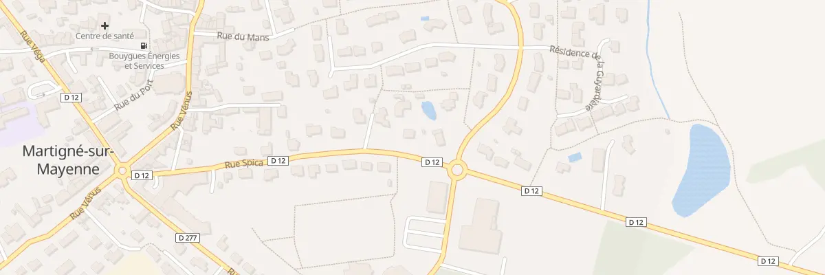 Plan du 9 Rue Spica à Martigné-sur-Mayenne