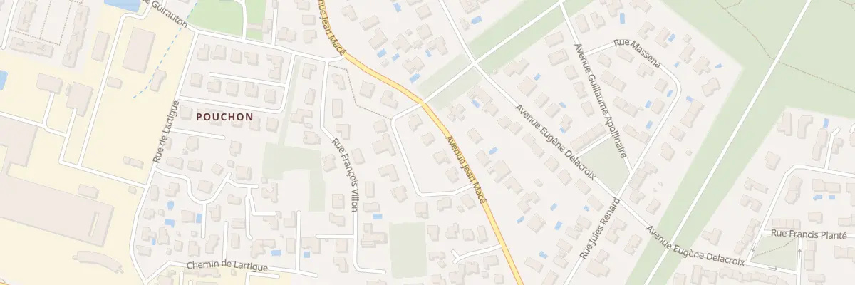 Plan du 57 Av Jean Mace à Mérignac