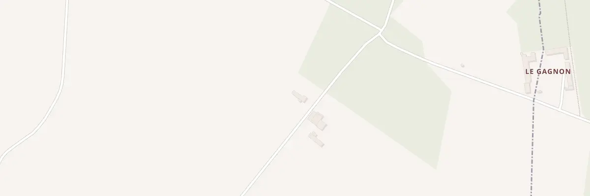 Plan du 1 Metairie du Gagnon à Saint-Germain-du-Seudre