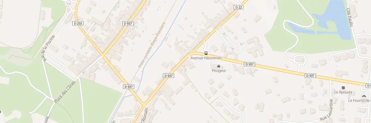 Plan du 20 Rue des Maçons à Blaye