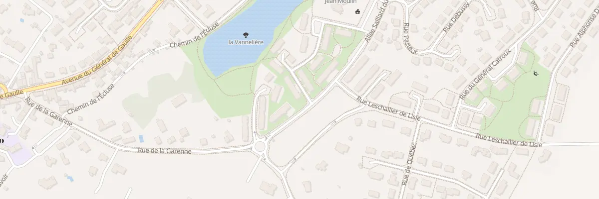 Plan du 1 Rue de Lattre de Tassigny à Cerizay