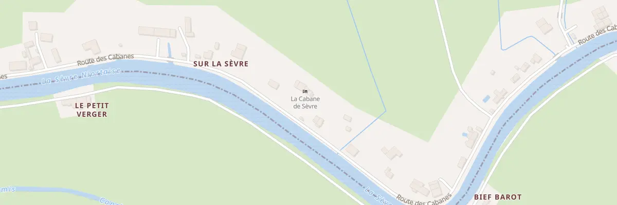 Plan du 121 Rte des Cabanes au Mazeau