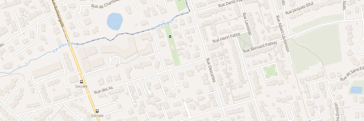 Plan du 8 Rue des As à Pessac