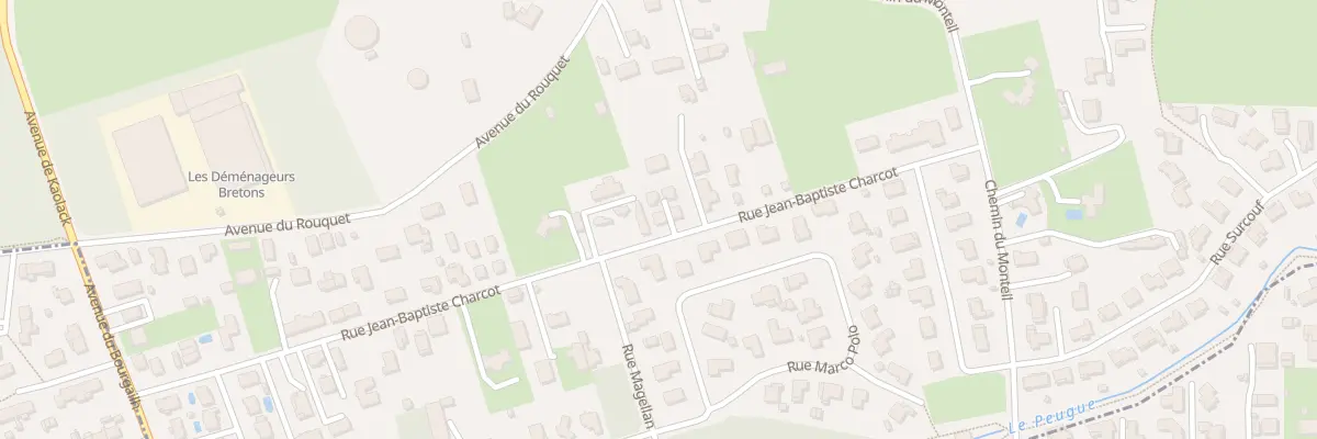Plan du 44 Rue Jean-Baptiste Charcot à Mérignac