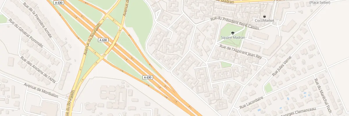 Plan du 43 Rue du Cap Olivier Massart à Pessac