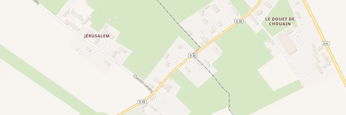 Plan du 1055 Rte de l’Ancienne Laiterie à Juaye-Mondaye